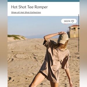 FP Movement Hot Shot Tee Romper